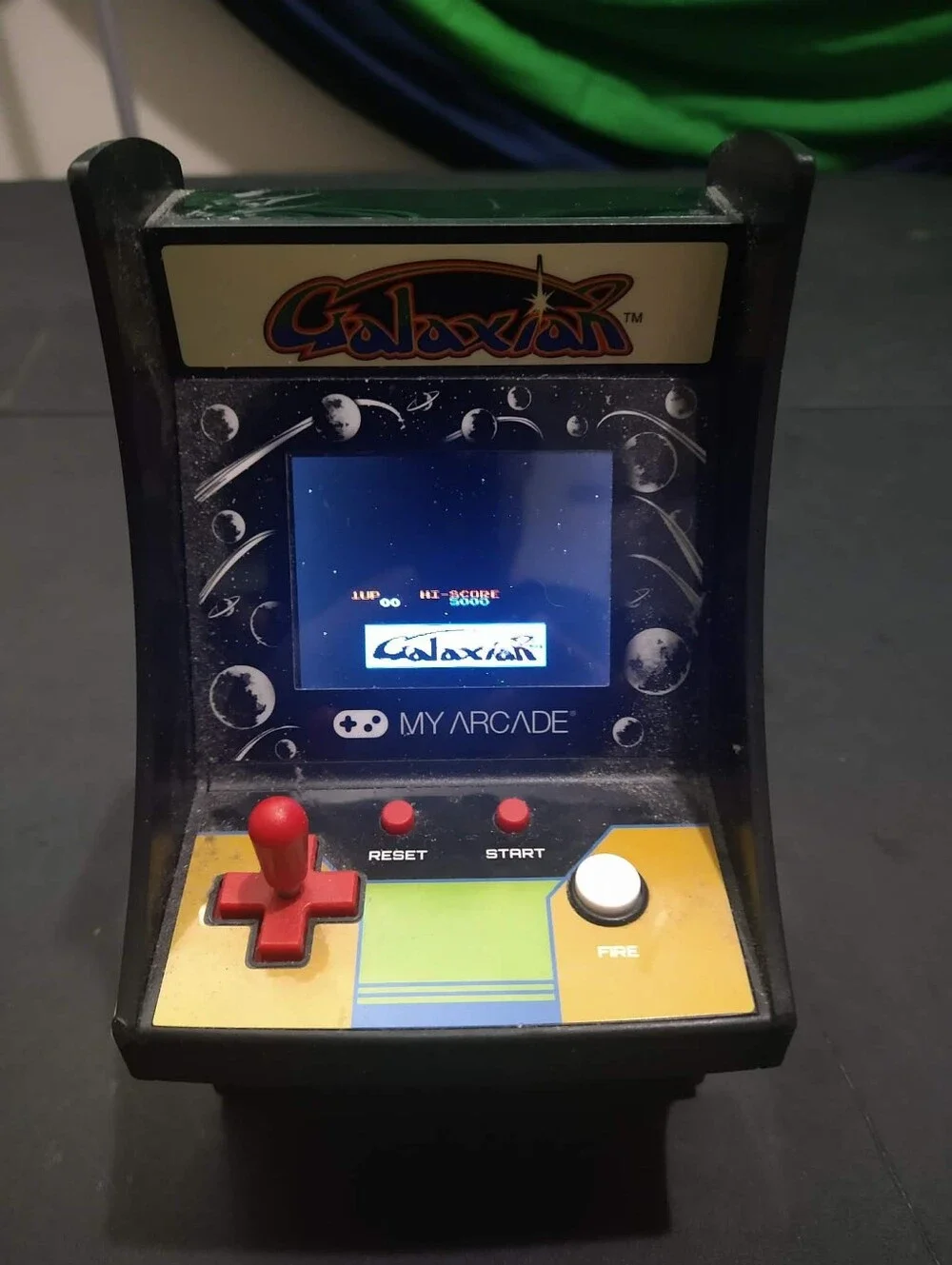 Galaxian My Arcade Mini Retro Arcade Machine Tested Works Classic Video Game